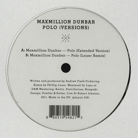 Maxmillion Dunbar - Polo (Versions)