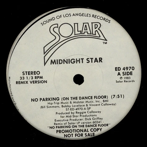 Midnight Star - No Parking (On The Dance Floor) (Remix Version)