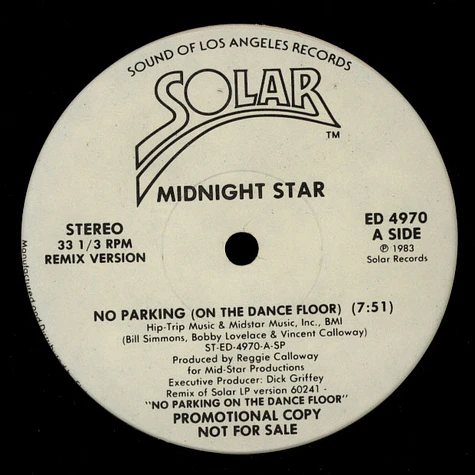 Midnight Star - No Parking (On The Dance Floor) (Remix Version)