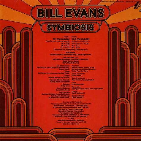 Bill Evans - Symbiosis