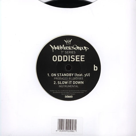 Oddisee - Mello Music Group 7" Series Volume 3