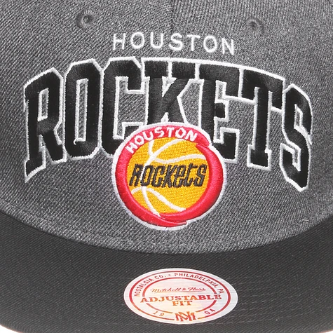 Mitchell & Ness - Houston Rockets NBA Arch W/Logo G2 Snapback Cap