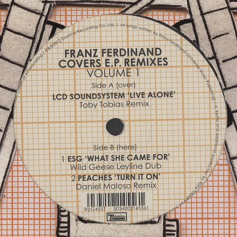 Franz Ferdinand - Covers & Remixes EP Part 1