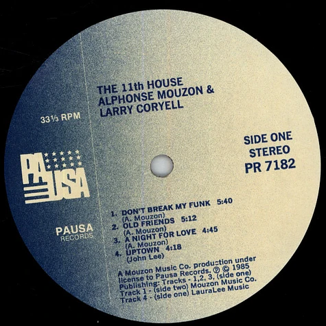 Alphonse Mouzon & Larry Coryell - The 11th hour