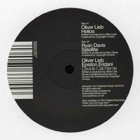 Oliver Lieb / Ryan Davis - Collaborations Sampler LP