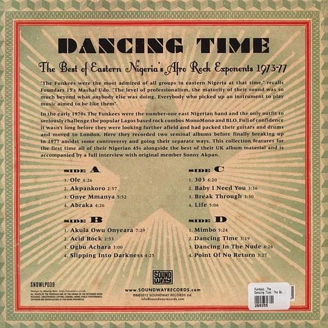 The Funkees - Dancing Time: The Best Of East Nigeria's Afro Rock Exponents 1973-77