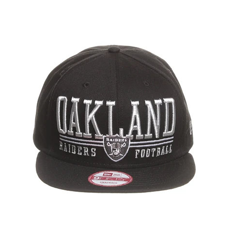 New Era - Oakland Raiders Lateral Snapback Cap