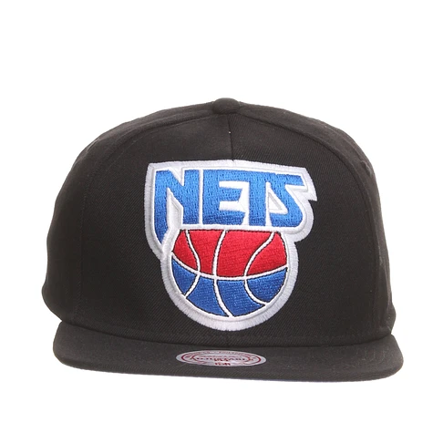 Mitchell & Ness - New Jersey Nets NBA XL Logo Snapback Cap