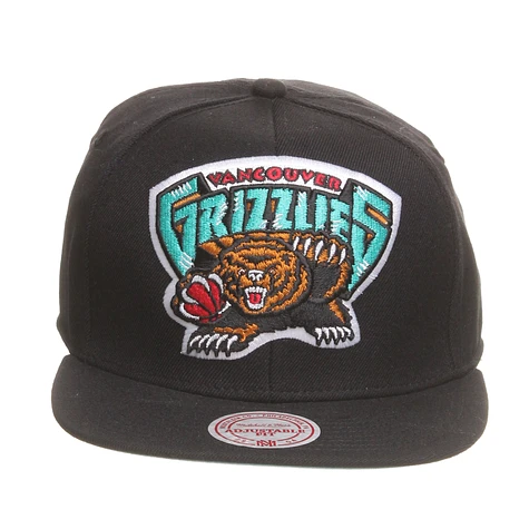 Mitchell & Ness - Vancouver Grizzlies NBA XL Logo Snapback Cap