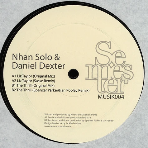 Nhan Solo & Daniel Dexter - Liz Taylor & The Thrill