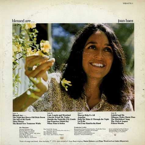 Joan Baez - Blessed Are...