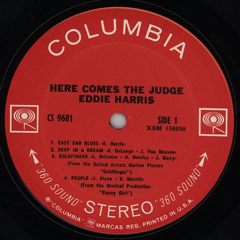 Eddie Harris - Here Comes The Judge