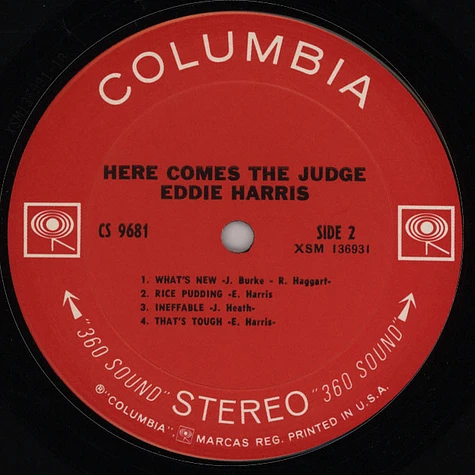 Eddie Harris - Here Comes The Judge