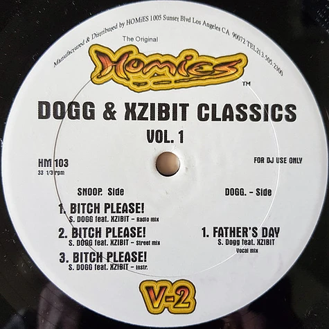 Snoop Dogg & Xzibit - Dogg & Xzibit Classics Vol. 1