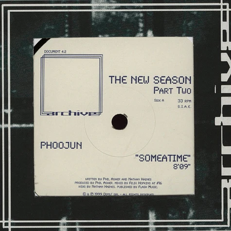 Phoojun / Nubian Mindz - The New Season Part Two