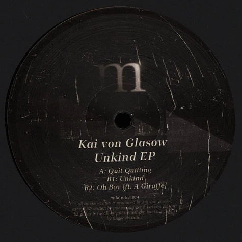 Kai von Glasow - Unkind EP