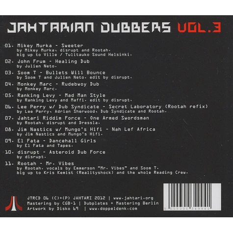 Jahtarian Dubbers - Volume 3