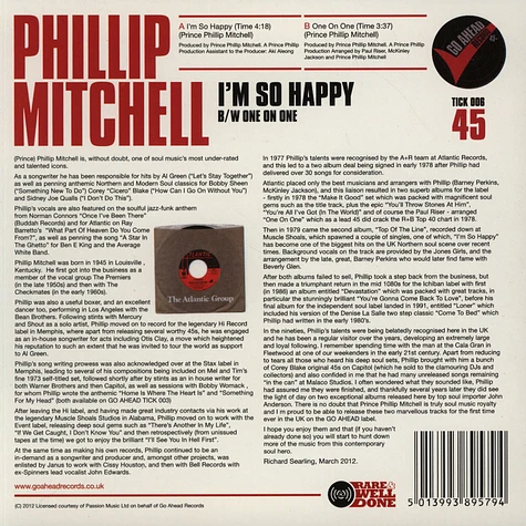 Prince Phillip Mitchell - I'm So Happy