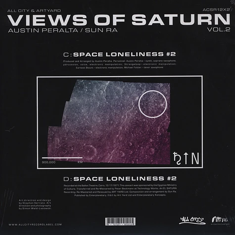 Austin Peralta x Sun Ra - Views Of Saturn #2