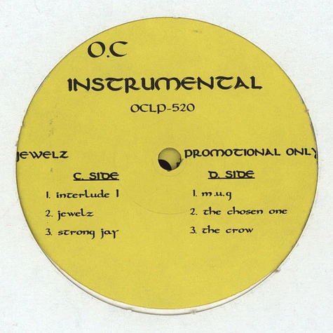 O.C. - Jewelz (Instrumental)