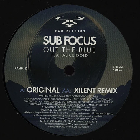 Sub Focus - Out Of The Blue