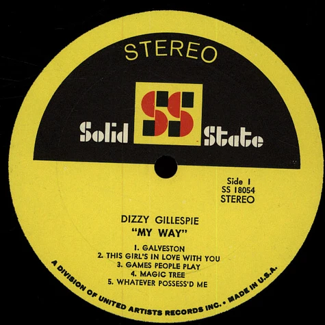 Dizzy Gillespie - My Way