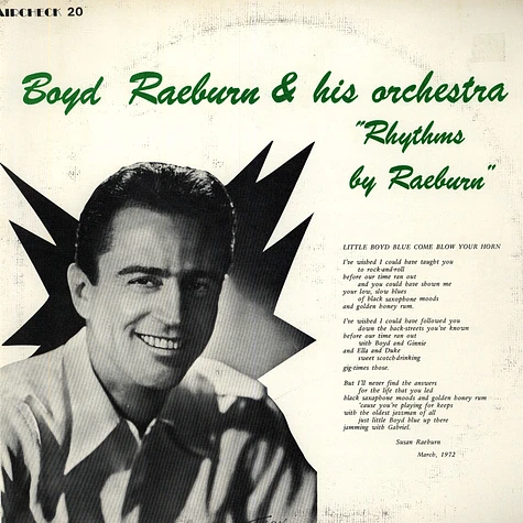 Boyd Raeburn And His Orchestra - Rhythms By Raeburn
