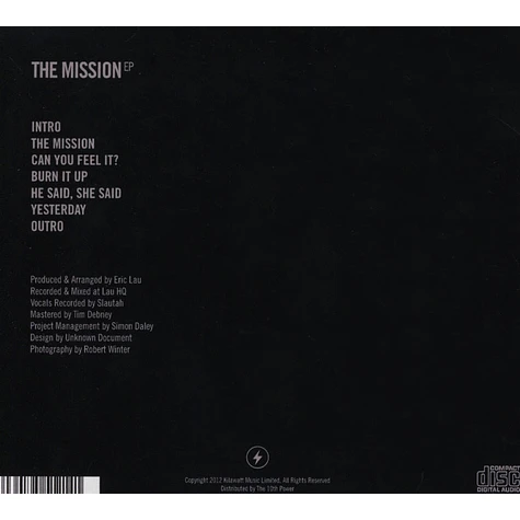 Eric Lau & Guilty Simpson - The Mission EP