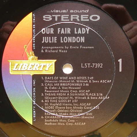 Julie London - Our Fair Lady