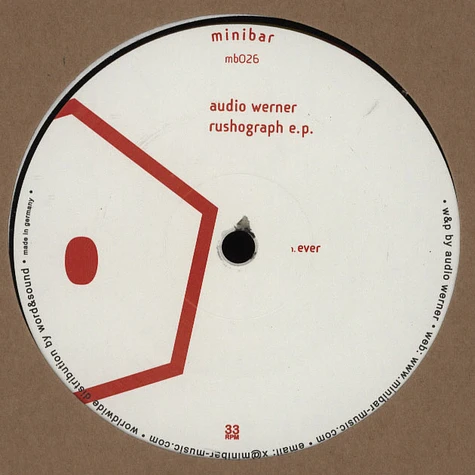 Audio Werner - Rushograph EP