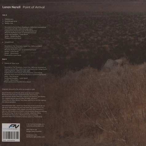 Loren Nerell - Point Of Arrival