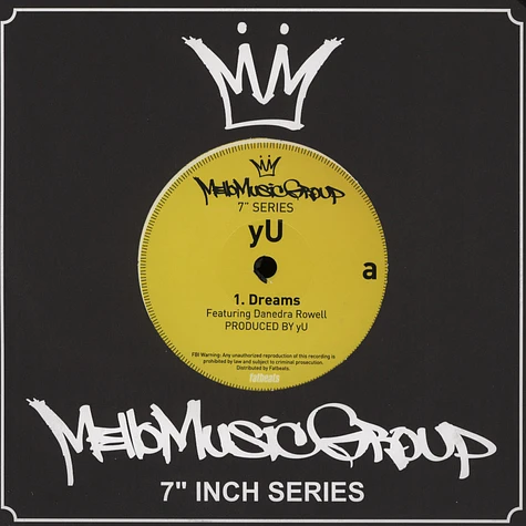 yU of Diamond District - Mello Music Group 7" Series Volume 6