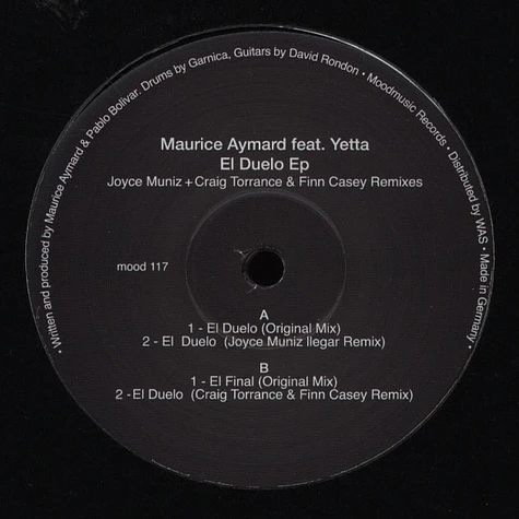 Maurice Aymard - El Duelo EP