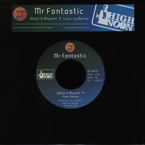 Mr Fantastic - What U Rhymin 4