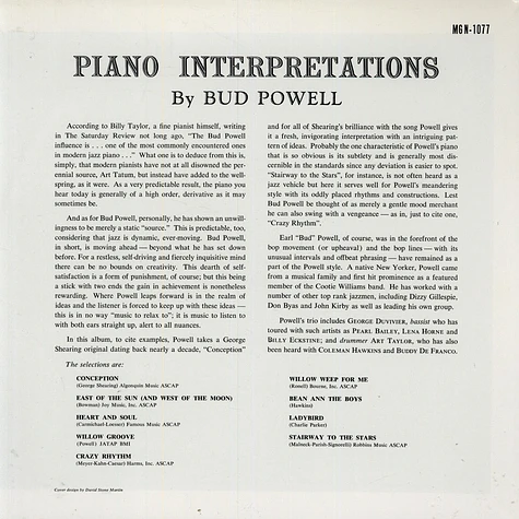 Bud Powell - Piano Interpretations