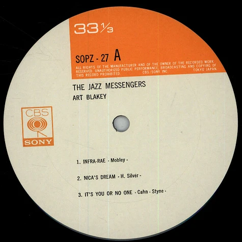 The Jazz Messengers - The Jazz Messengers