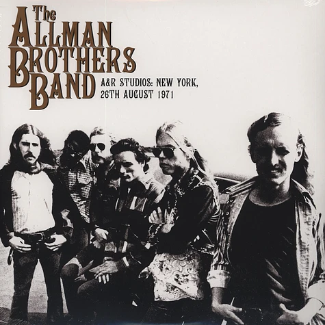The Allman Brothers Band - A&R Studios - New York 26th August 1971