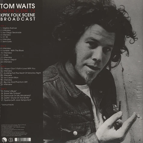 Tom Waits - On The Scene '73