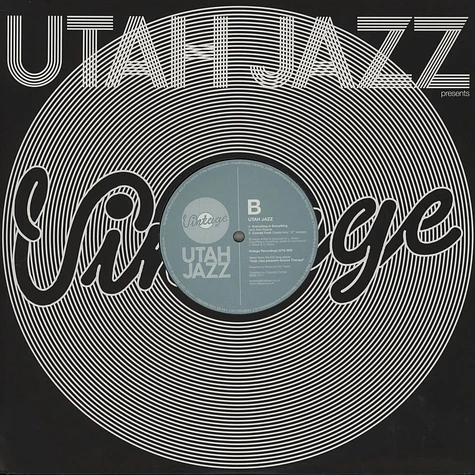 Utah Jazz vs Alex Reece / Utah Jazz - Groove Therapy 12" Part 2