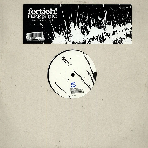 Ferris MC - Fertich! instrumentals