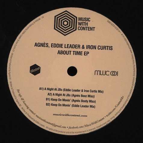Agnès, Eddie Leader & Iron Curtis - About Time EP
