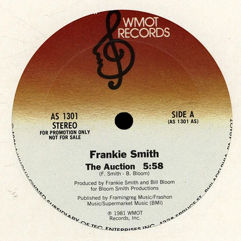Frankie Smitzh - The Auction