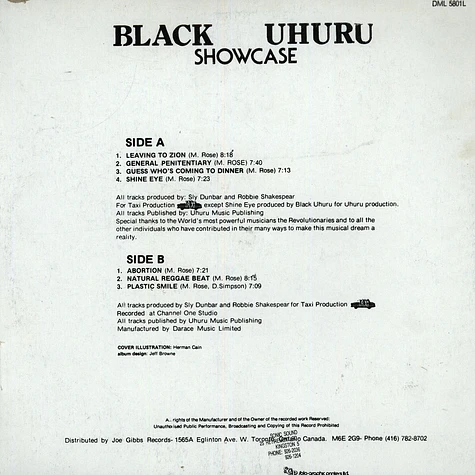 Black Uhuru - Showcase