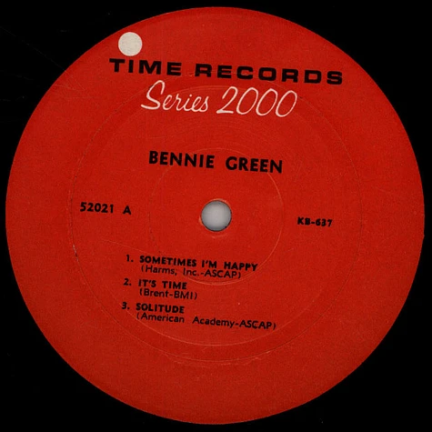 Bennie Green - Bennie Green