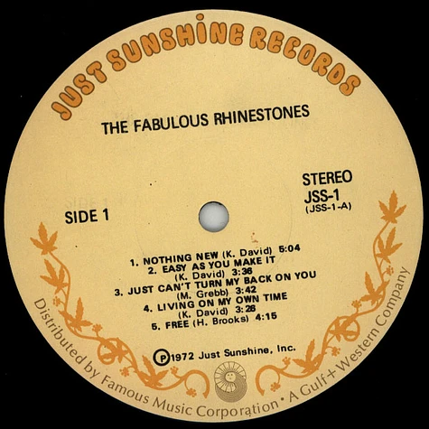 The Fabulous Rhinestones - The Fabulous Rhinestones