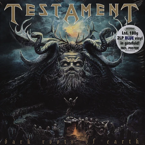 Testament - Dark Roots Of Earth Blue Vinyl Edition