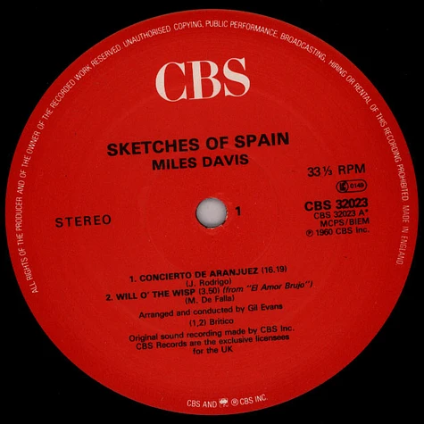 Miles Davis - Sketches Of Spain