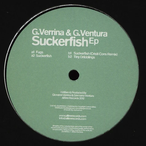 G.Verrina & G.Ventura - Suckerfish EP