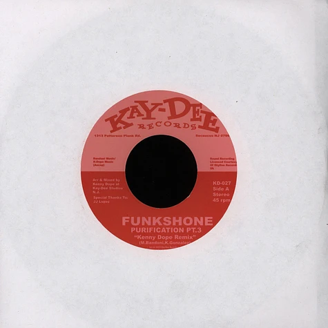 Funkshone - Purification Part 3 Kenny Dope Mix