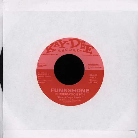 Funkshone - Purification Part 3 Kenny Dope Mix